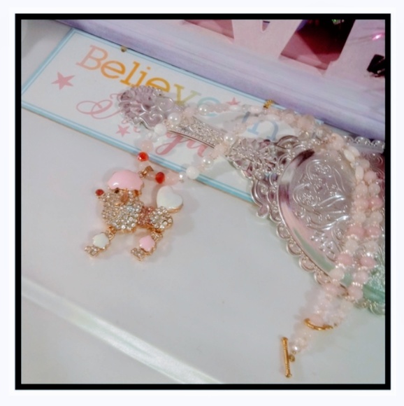 Pink Poodle Necklace - Picture 6 of 7